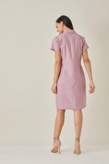Cotton Shirt Dress - Dress - Qua