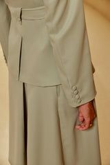 Sage Skirt Suit