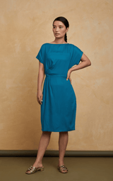 Twisted Front Dress - Dress - Qua
