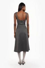 Panelled Midi Skirt