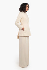 Draped Tailored Suit