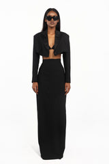 Tuxedo Skirt Suit