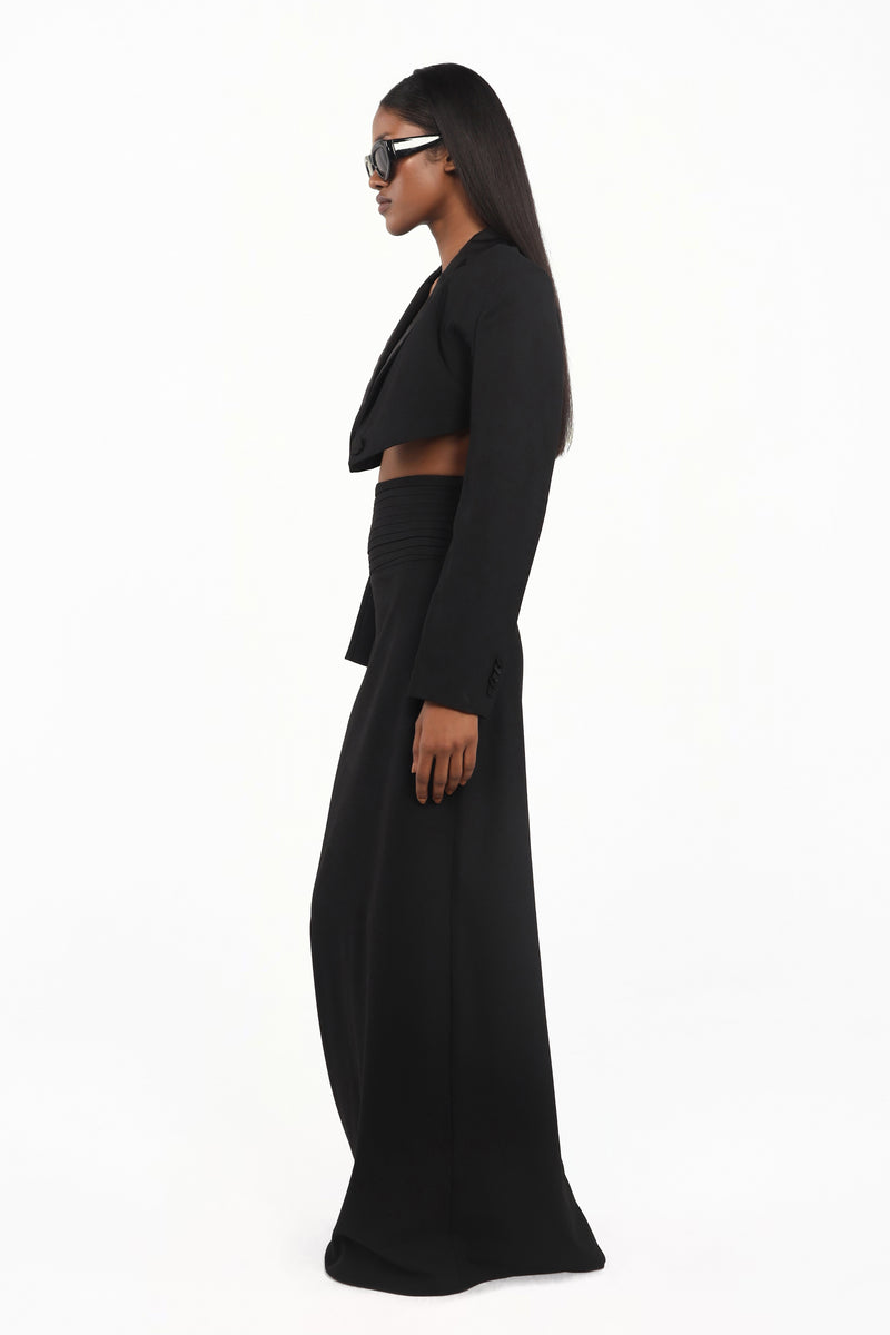 Tuxedo Skirt Suit