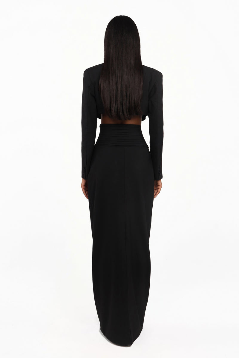 Tuxedo Skirt Suit