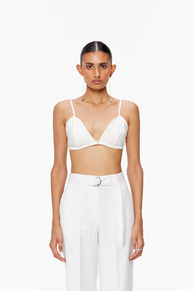 Adjustable Satin Bralette