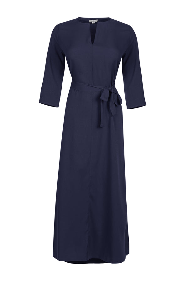 Belted Maxi Dress