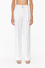 Belted Tailored Trousers