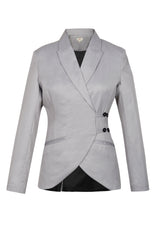 Modern Wrap Blazer