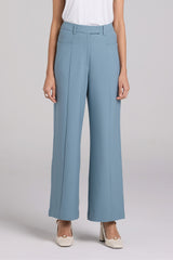 Panelled Straight Trousers