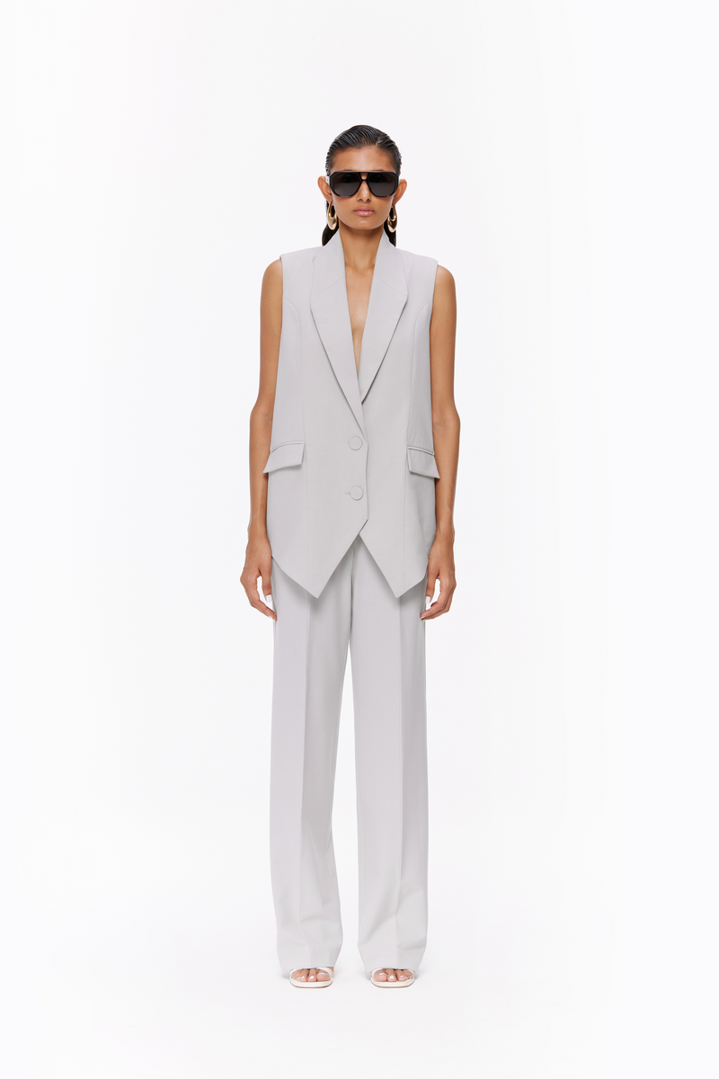 Minimalist Straight-Leg Trousers