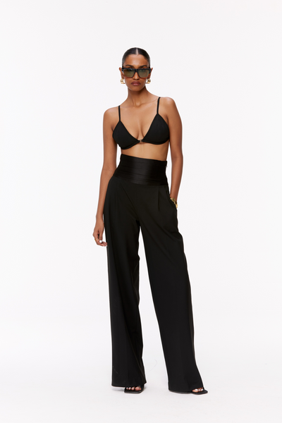 Cummerbund Bralette Set