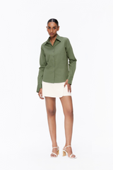 Angular Cuff Shirt