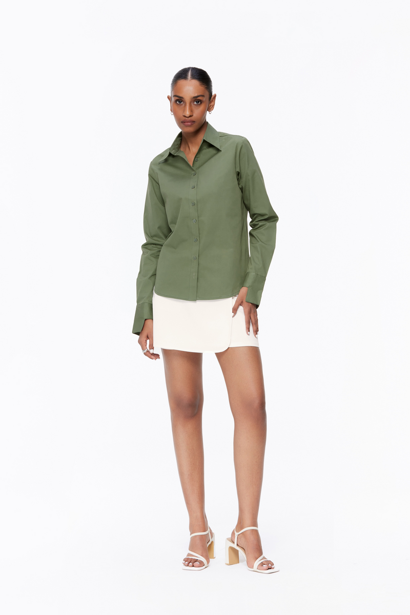 Angular Cuff Shirt