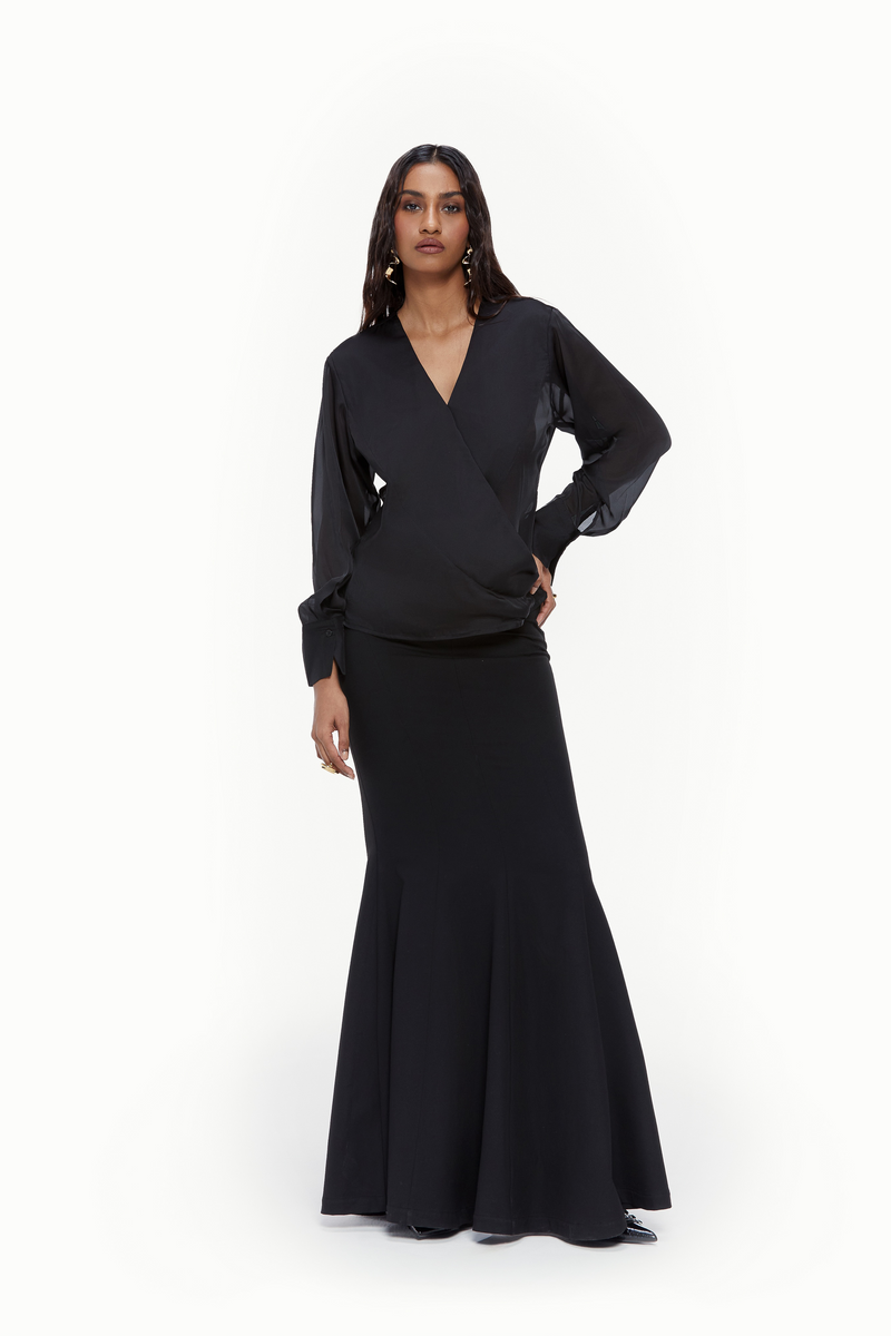 Flared Skirt Set