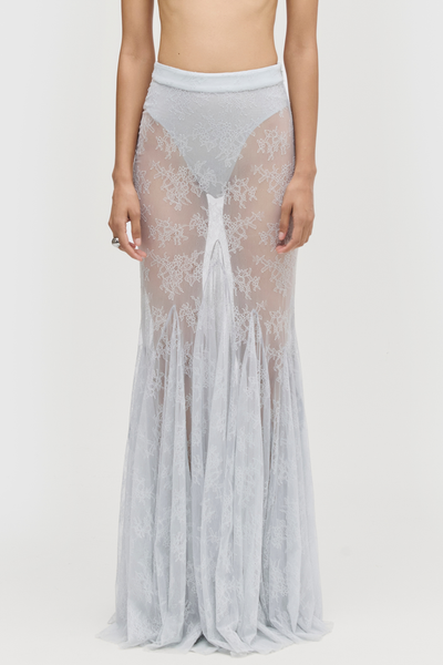 Lace Godet Skirt