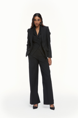 Notch Collar Three Piece Suit