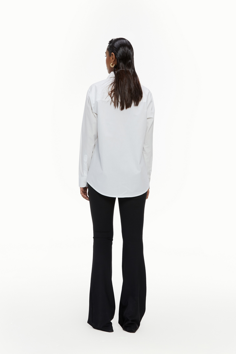Button Qua Crisp White Classic Button-Down Shirt – Qua