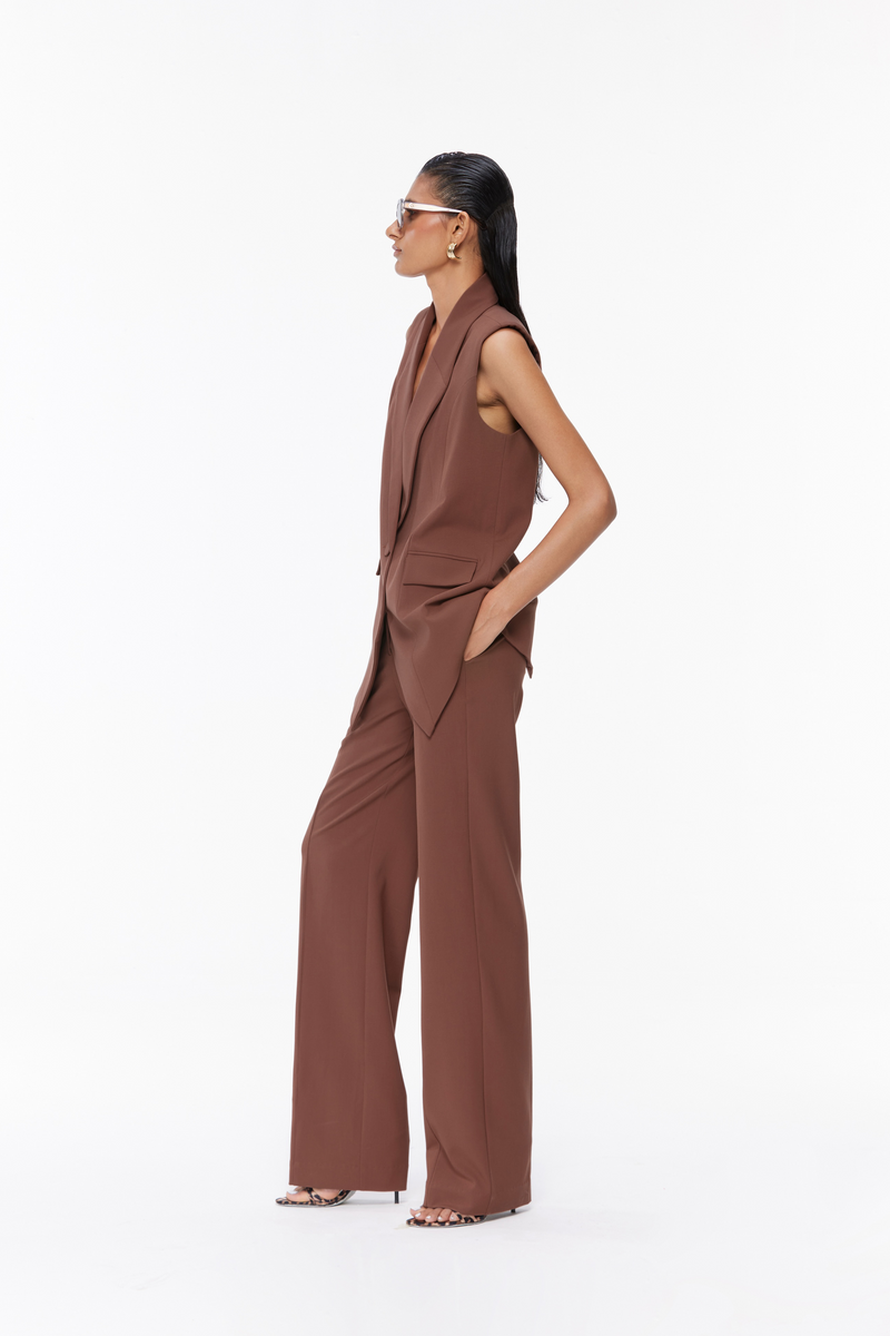 Minimalist Straight-Leg Trousers