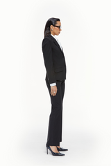 Notch Collar Single-Breasted Suit