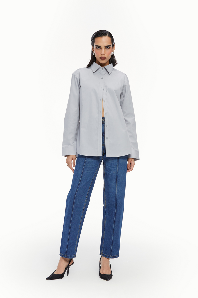 Sleek Denim Set