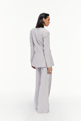 Sculpted Double-Breasted Suit