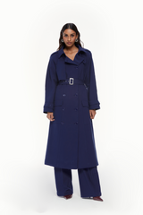 Double-Breasted Trench Coat