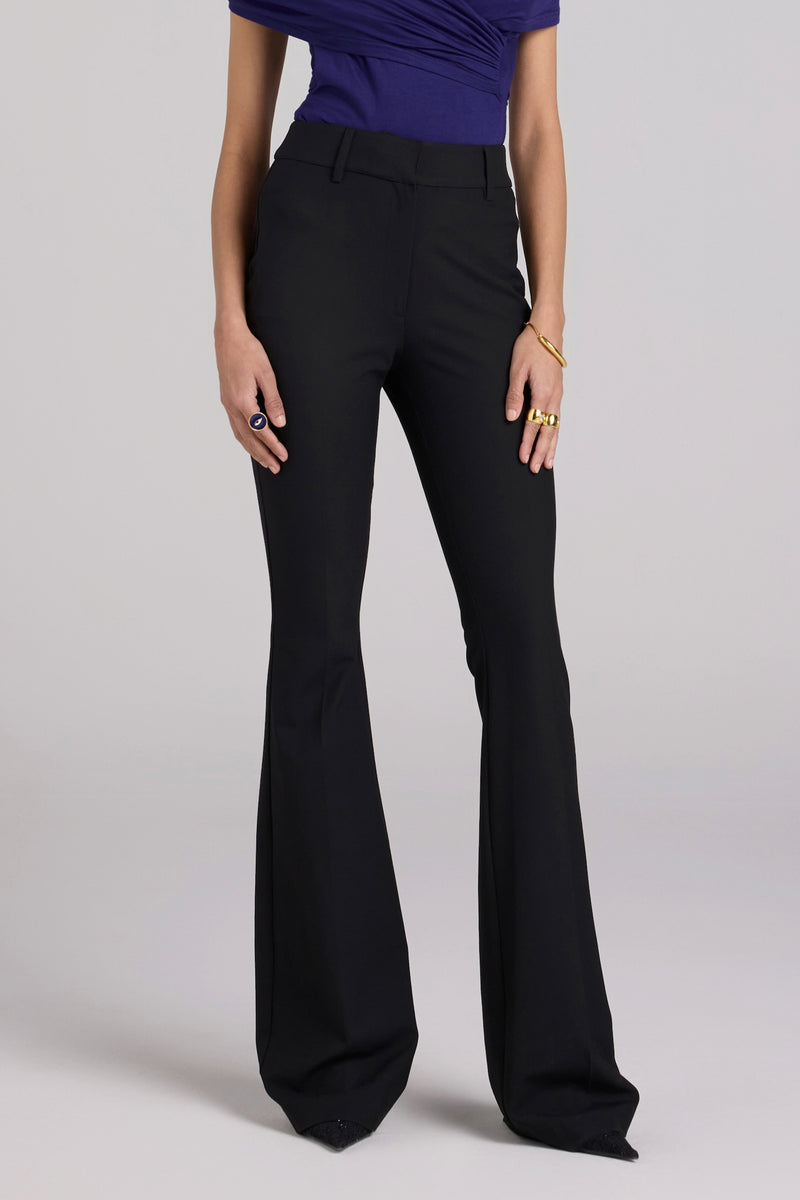 Flared Tailored Trousers