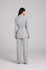 Classic Pinstripe Tailored Suit