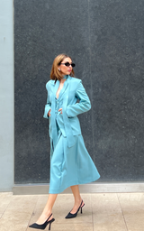 Alpine Blue Skirt Suit