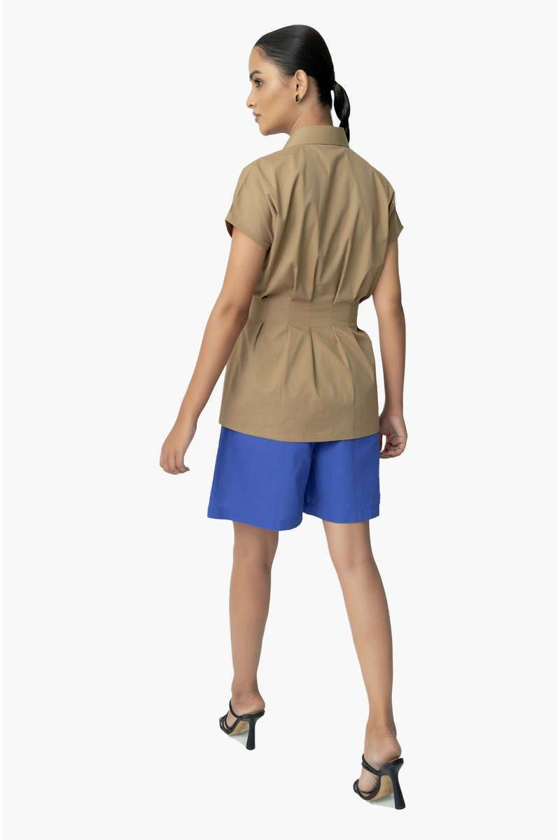 Hourglass Zip-up Shirt
