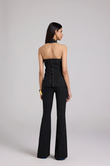 Sculpted Halter Waistcoat