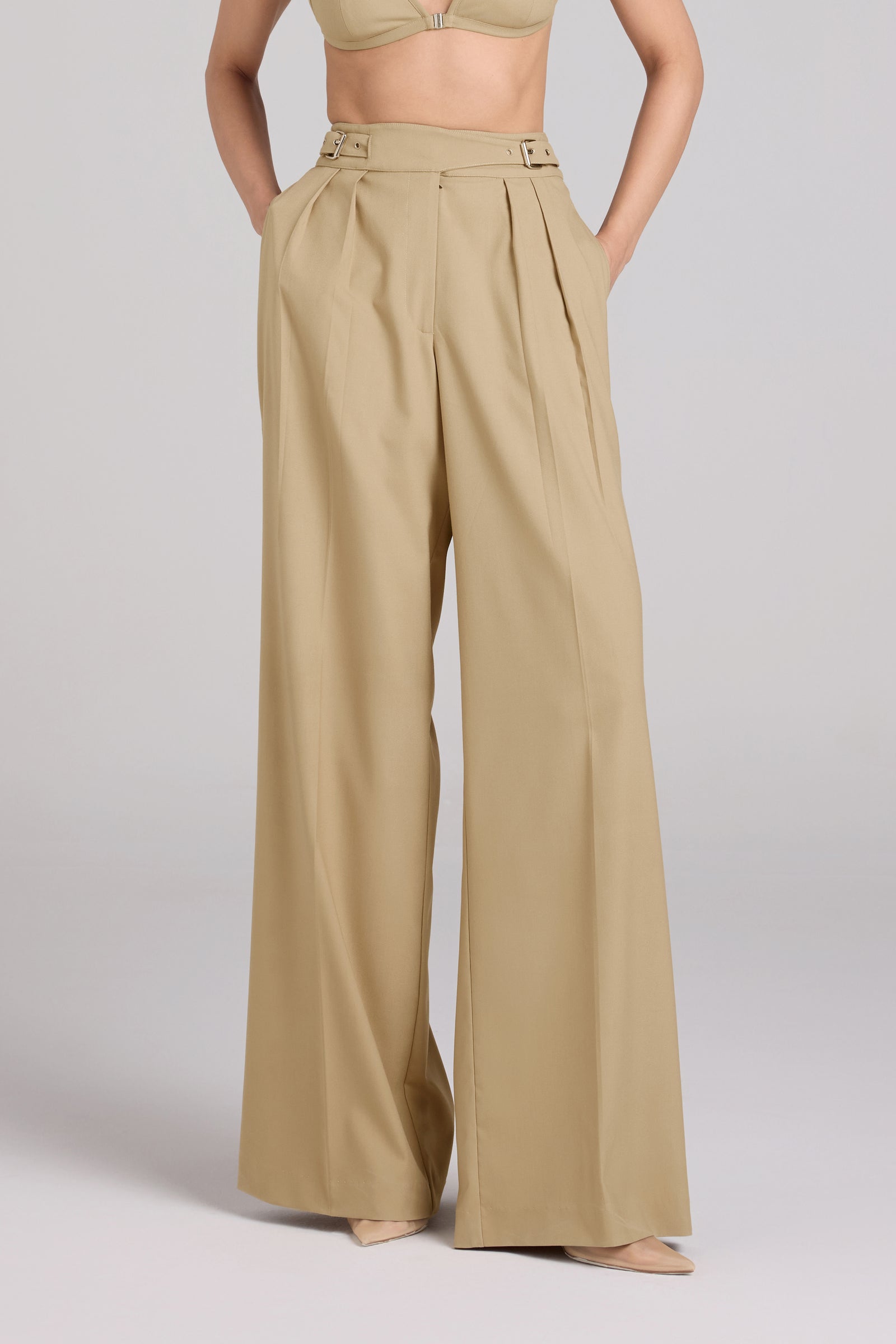 パンツ Sleep no more Trousers Beige Morris Heritage Jack Linen Suit Trousers Beige at CareOfCarl.com