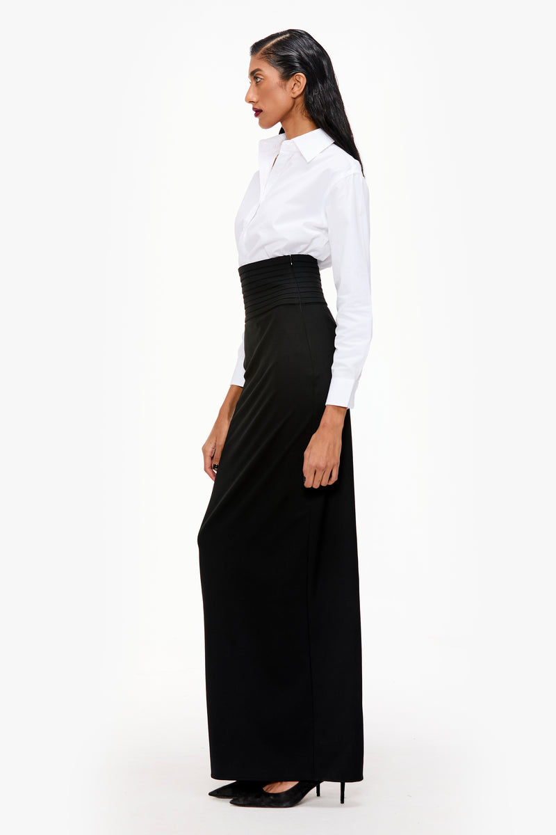 Cummerbund Column Skirt