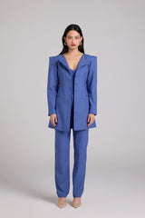 Sharp Shoulder 3 Piece Suit