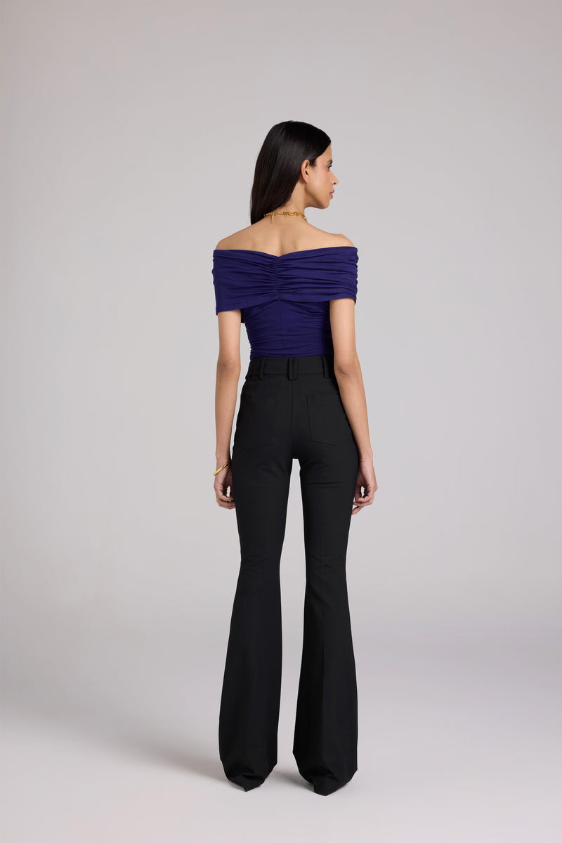 Flared Tailored Trousers