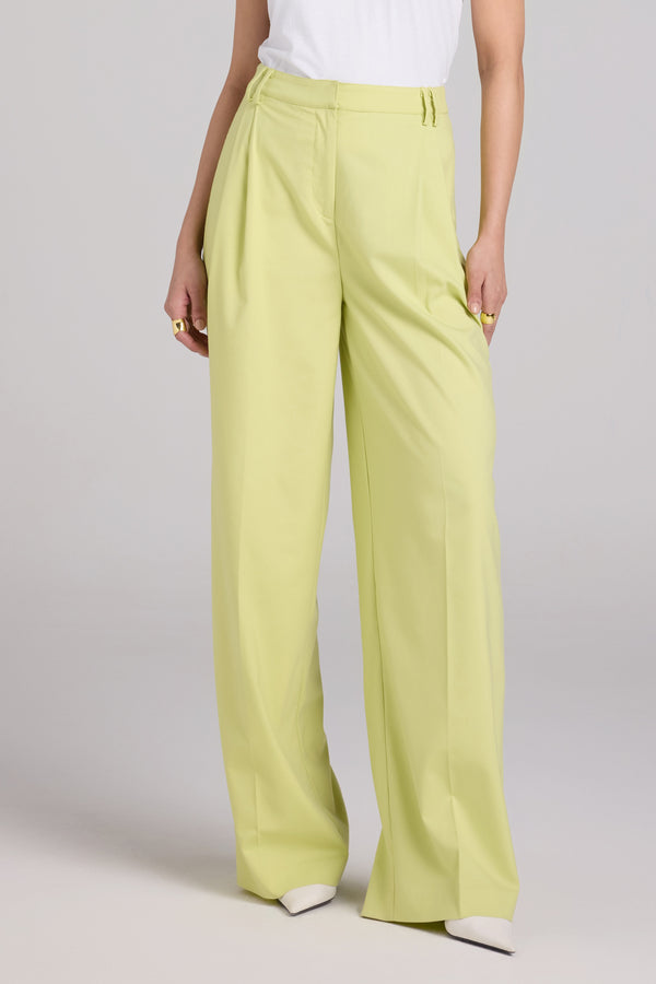 High Waisted Wide-Leg Trousers