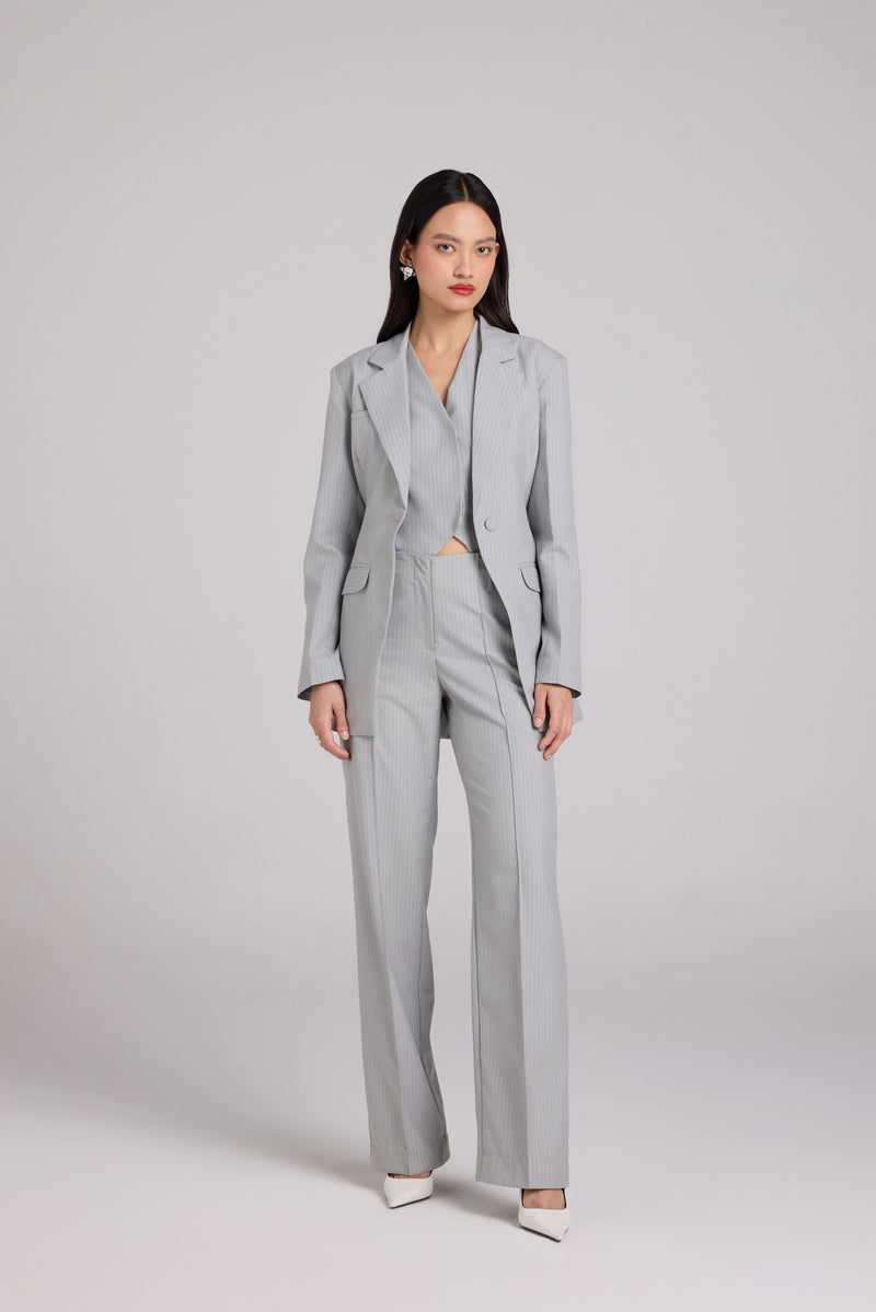 Classic Pinstripe 3 Piece Suit