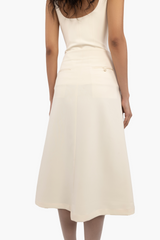 Panelled Midi Skirt