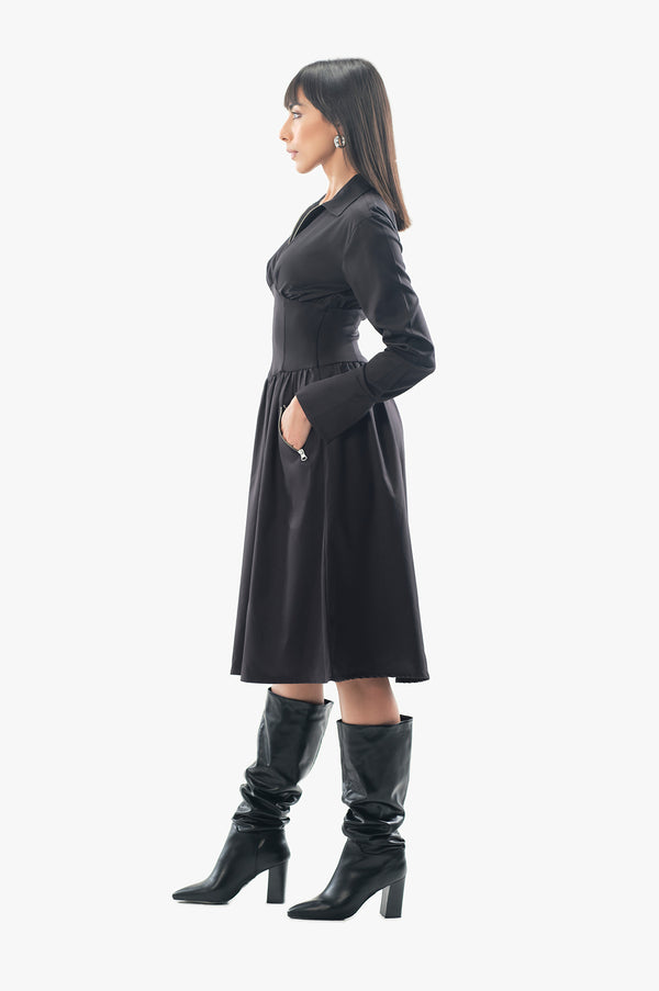 Hourglass Midi Dress