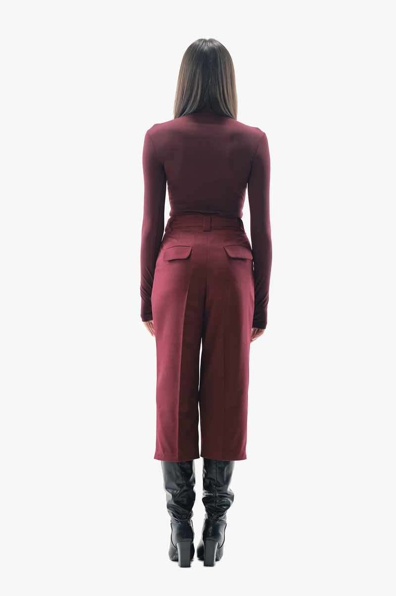 Adjustable Pleated Culottes