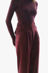 Adjustable Pleated Culottes