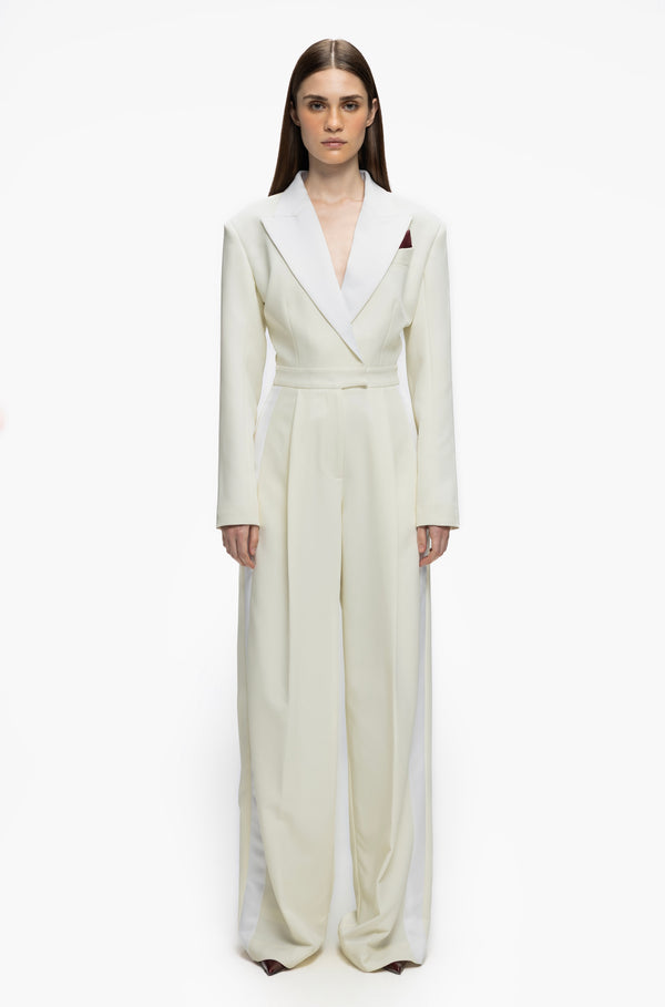 Tuxedo Jumpsuit