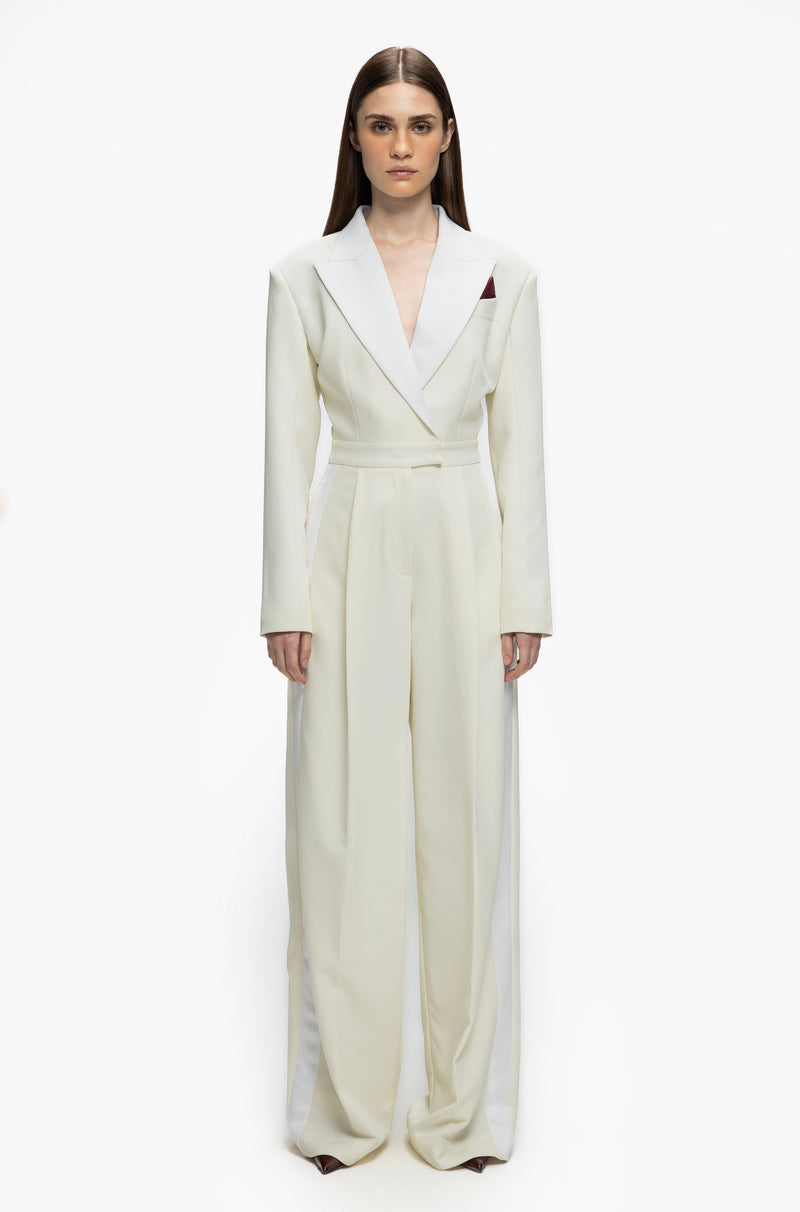 Tuxedo Jumpsuit
