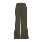 Hi-rise Flared Trousers