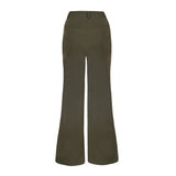 Hi-rise Flared Trousers