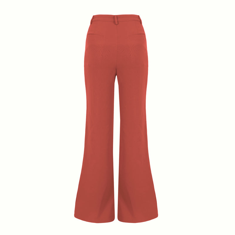 Hi-rise Flared Trousers