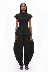 Sculpted Godet Top
