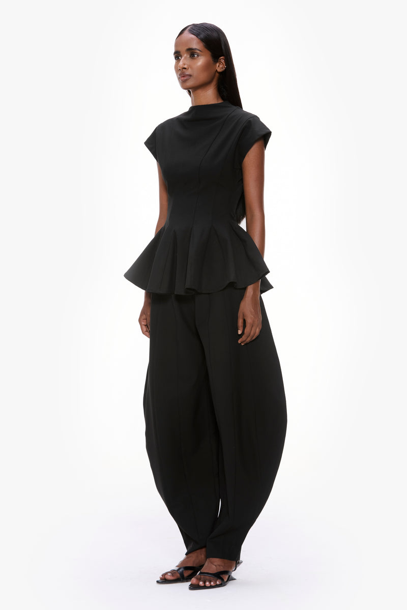 Sculpted Godet Top