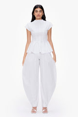 Sculpted Godet Top