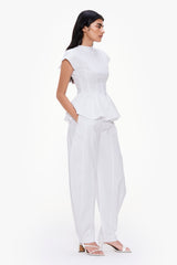 Sculpted Godet Top